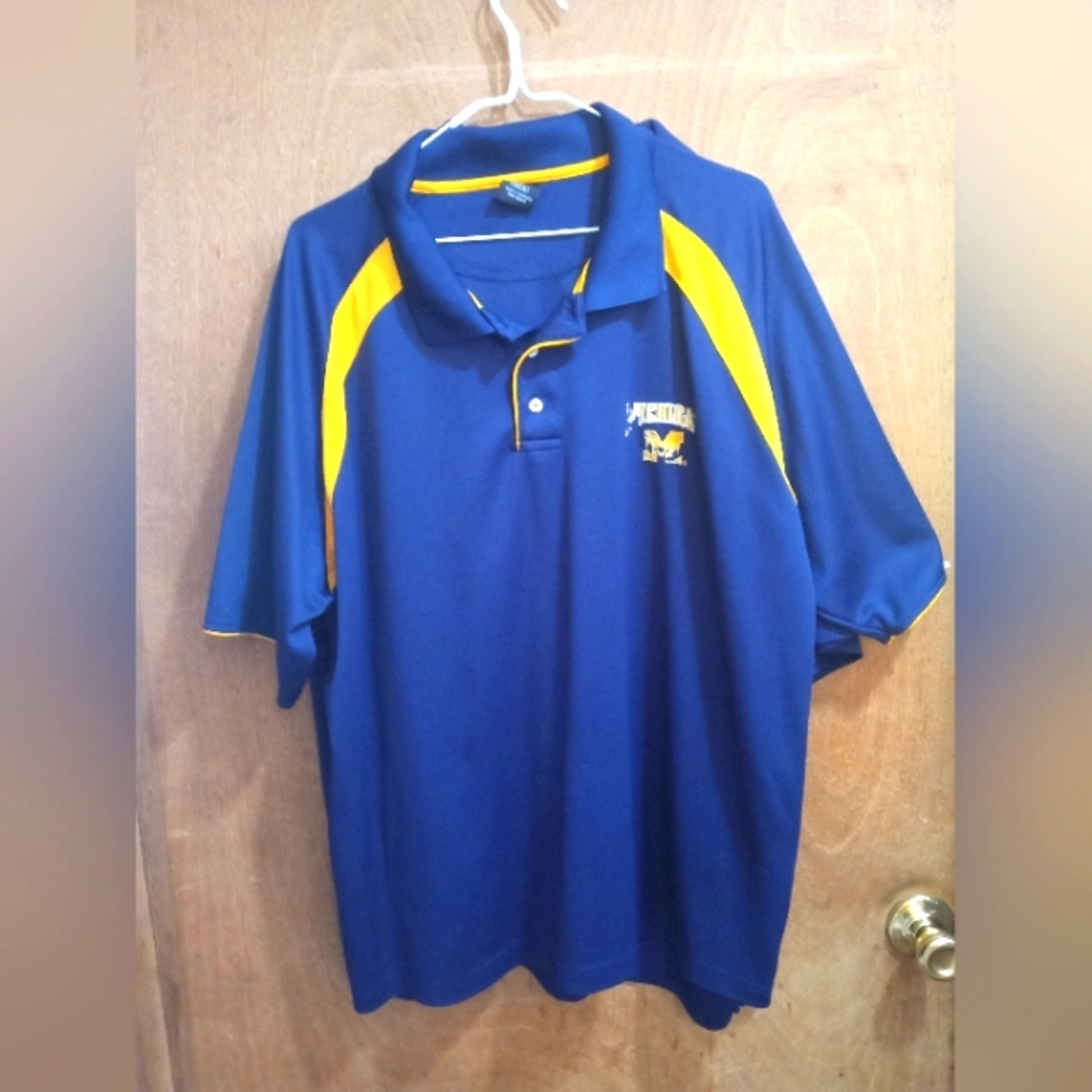 Blue and Yellow Polo Shirt(2)